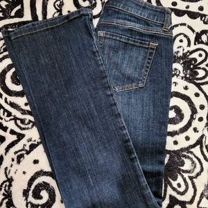 CAbi sz 2 straight leg jeans like new